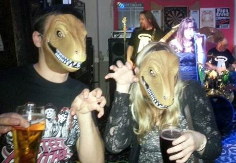 Dinosaur masks