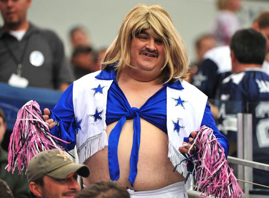 Cheerleader guy