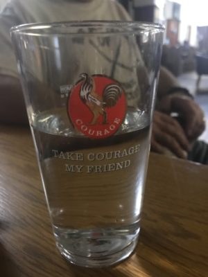 Courage glass