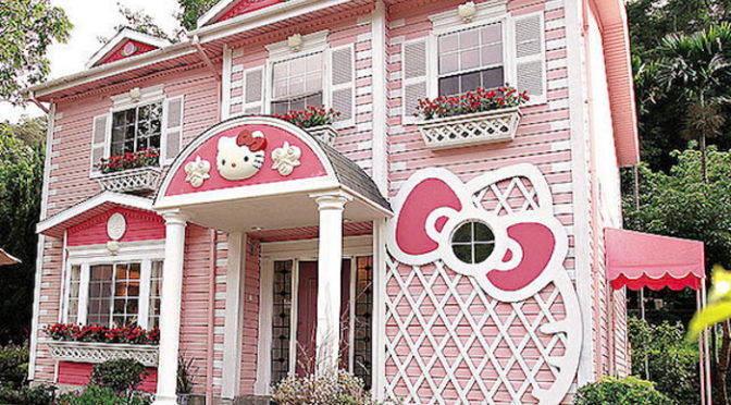 Cat Pink Home